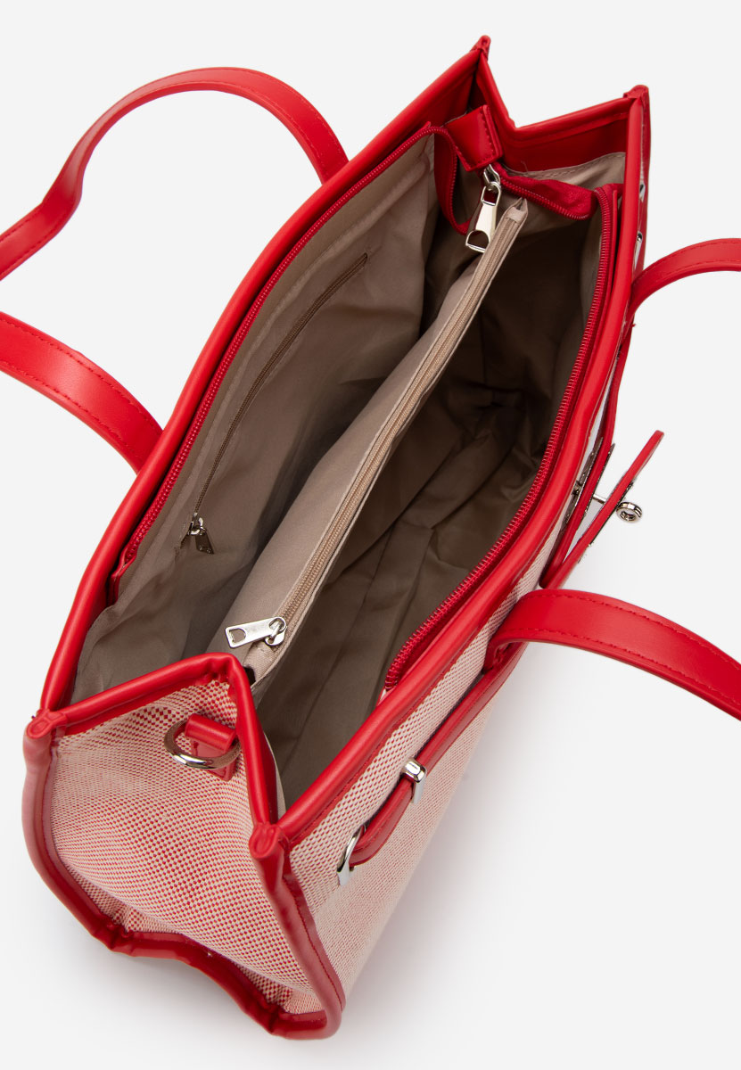 Ръчна чанта Emyliana червена