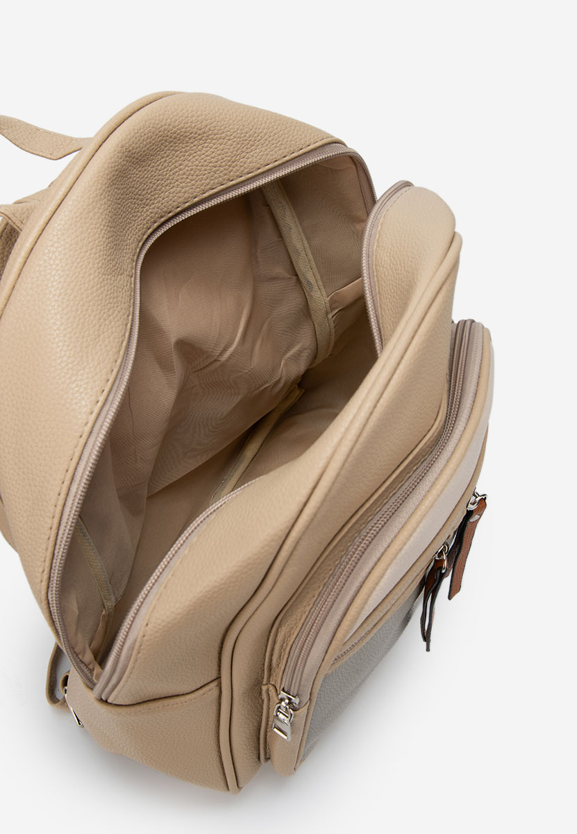 Дамски раница Nassea бежова