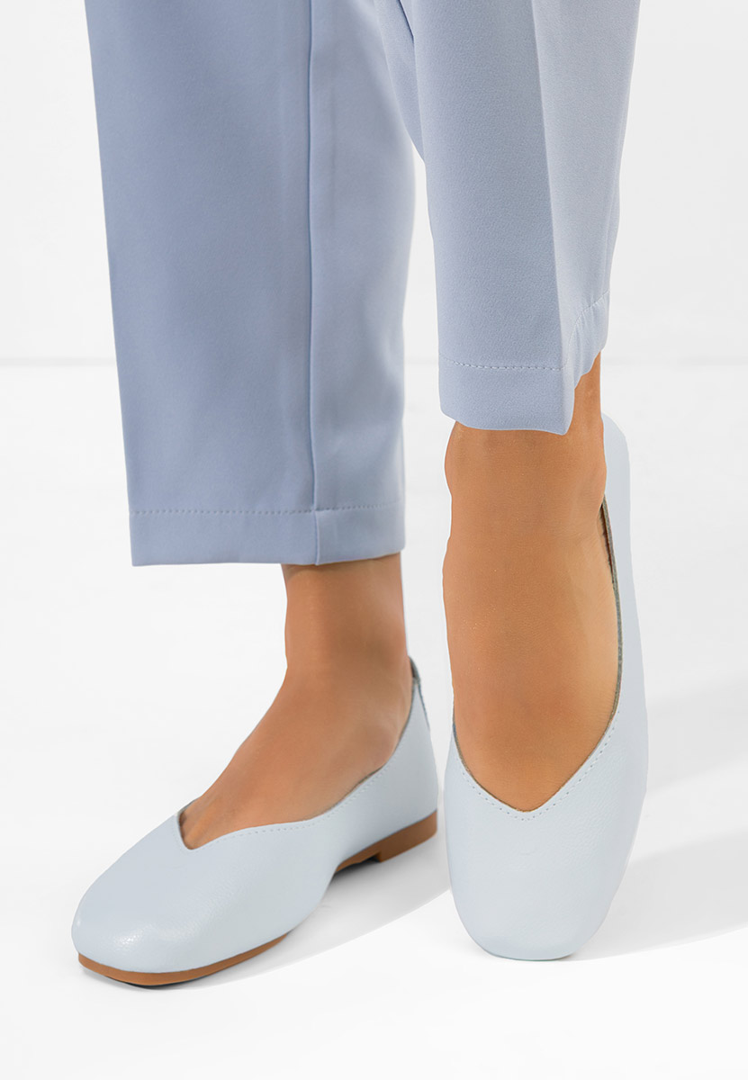 Балерини от естествена кожа Gabiela син