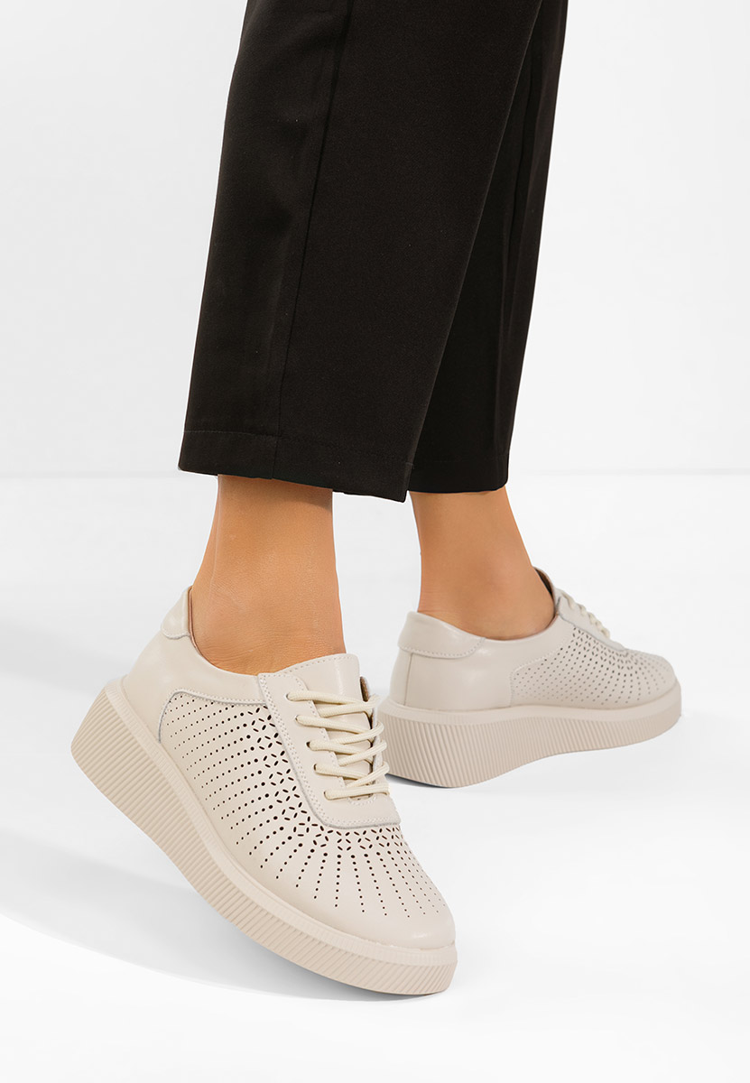 Дамски сникърси Oleiana бежов