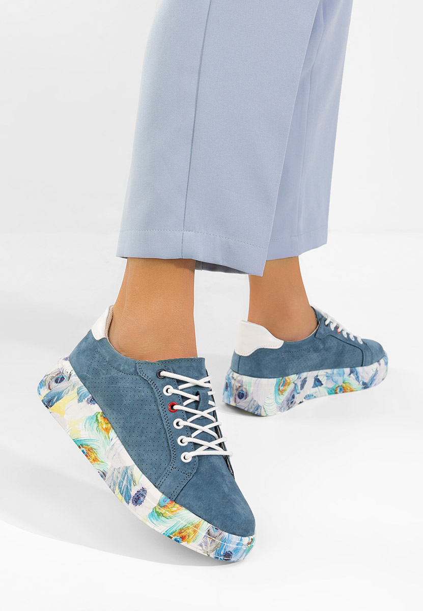 Дамски сникърси Sandrina син