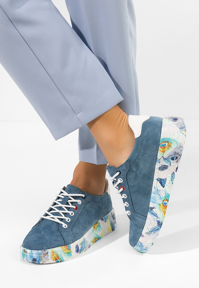 Дамски сникърси Sandrina син