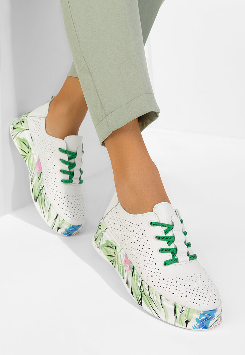 Дамски сникърси Florinna бели