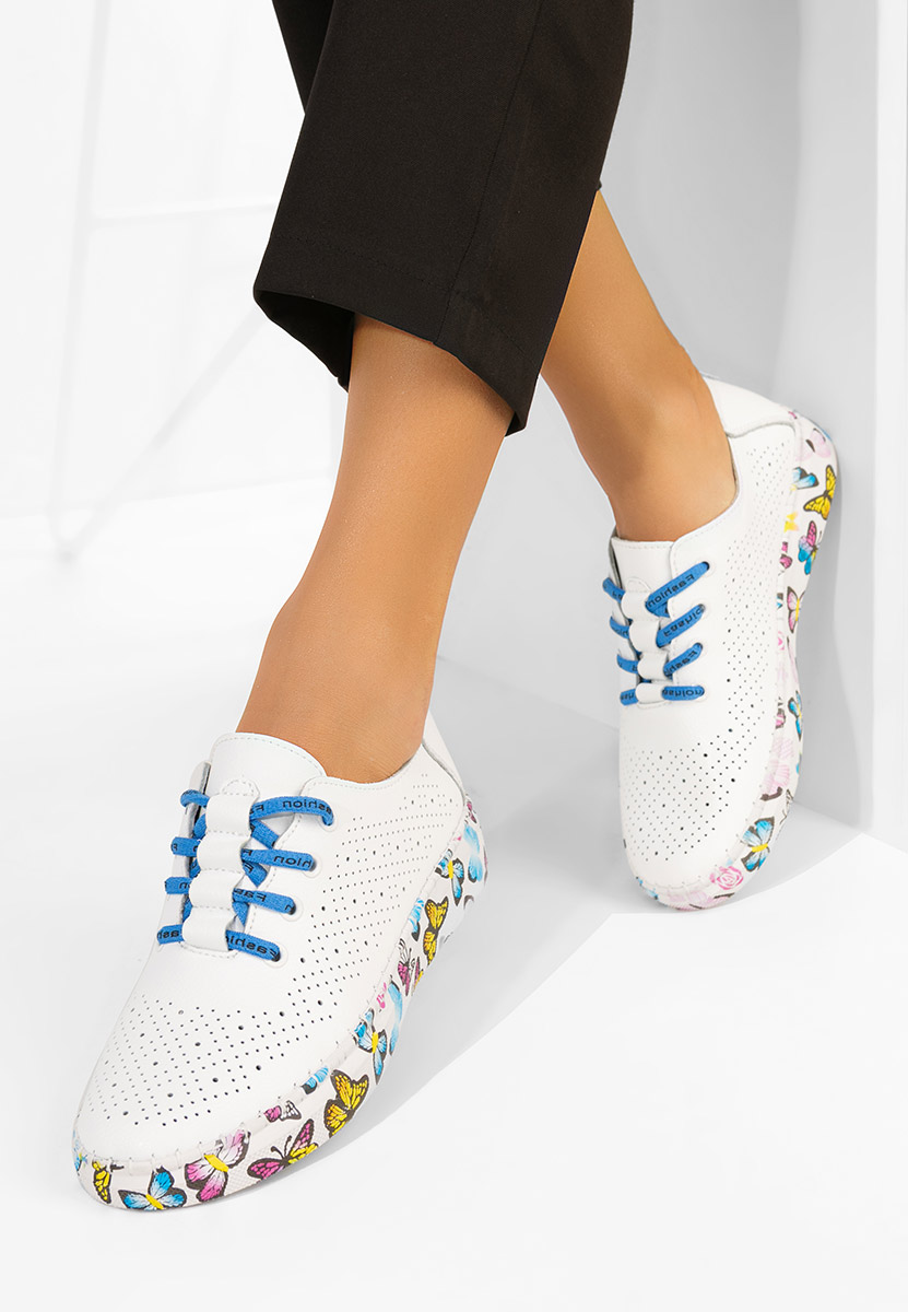 Дамски сникърси Baty бели