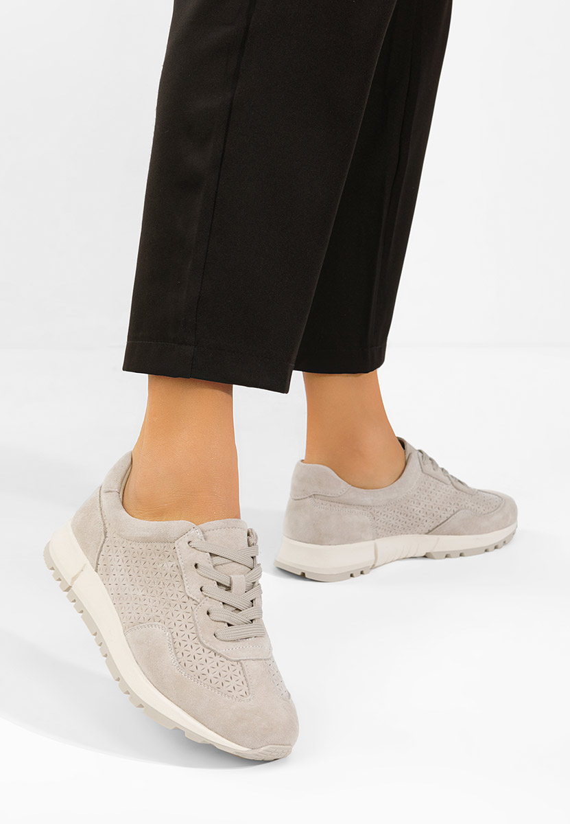 Дамски сникърси Alanea бежов