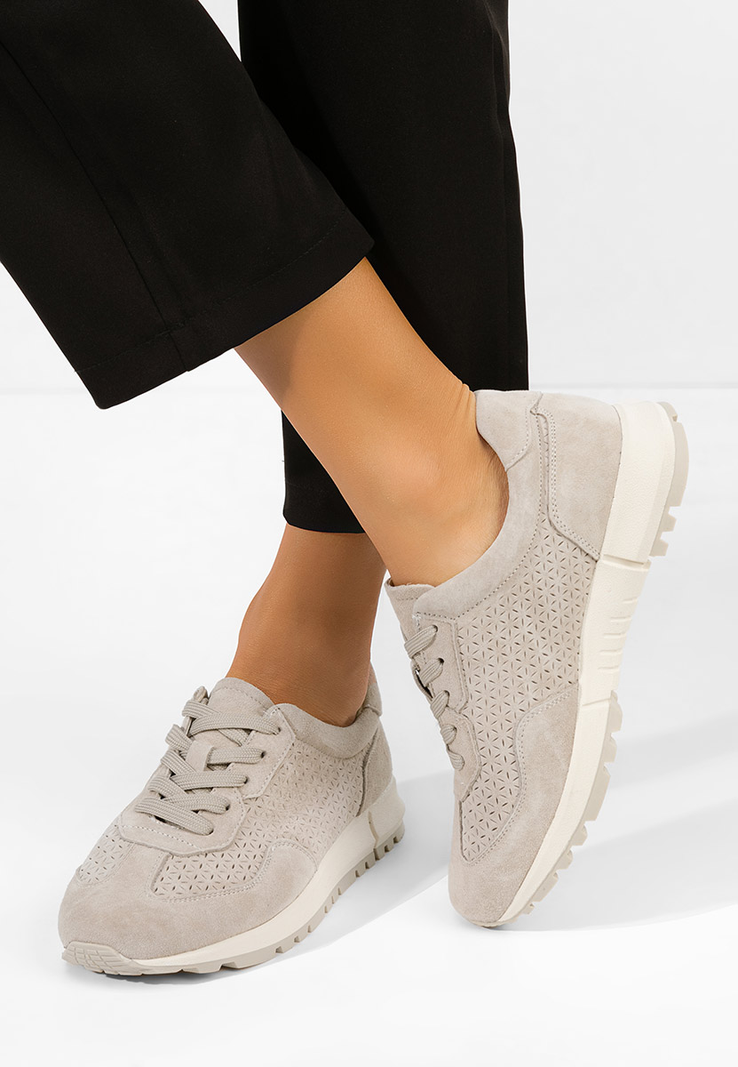 Дамски сникърси Alanea бежов