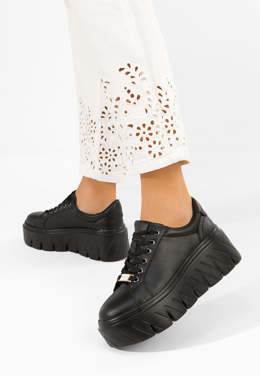 Дамски сникърси Nabashia черни