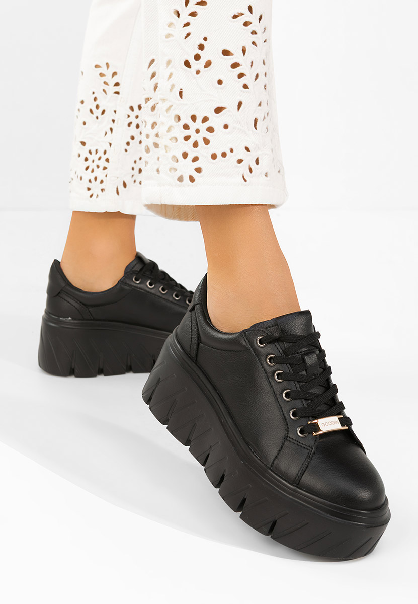 Дамски сникърси Nabashia черни