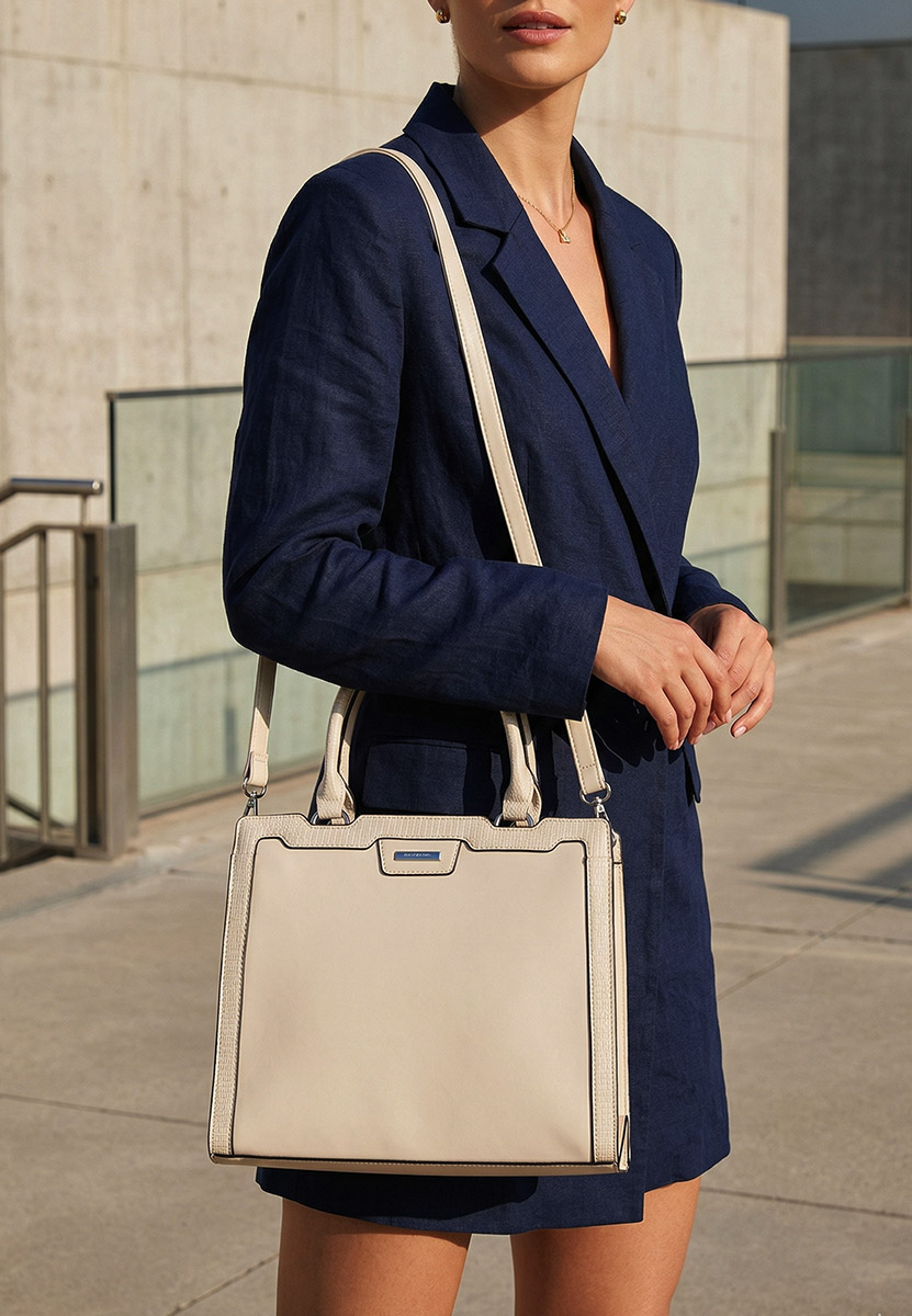 Ръчна чанта Silvia Rosa 8174 Бяла