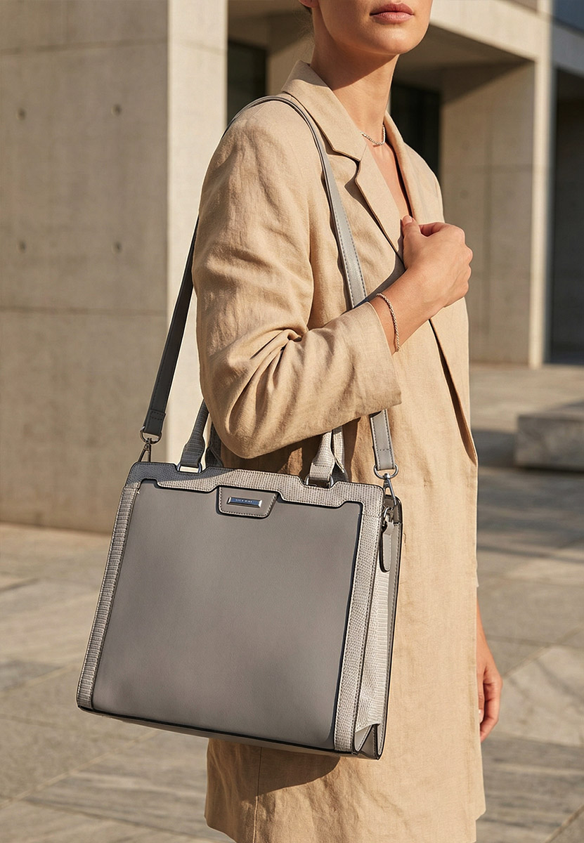 Ръчна чанта Silvia Rosa 8174 сива