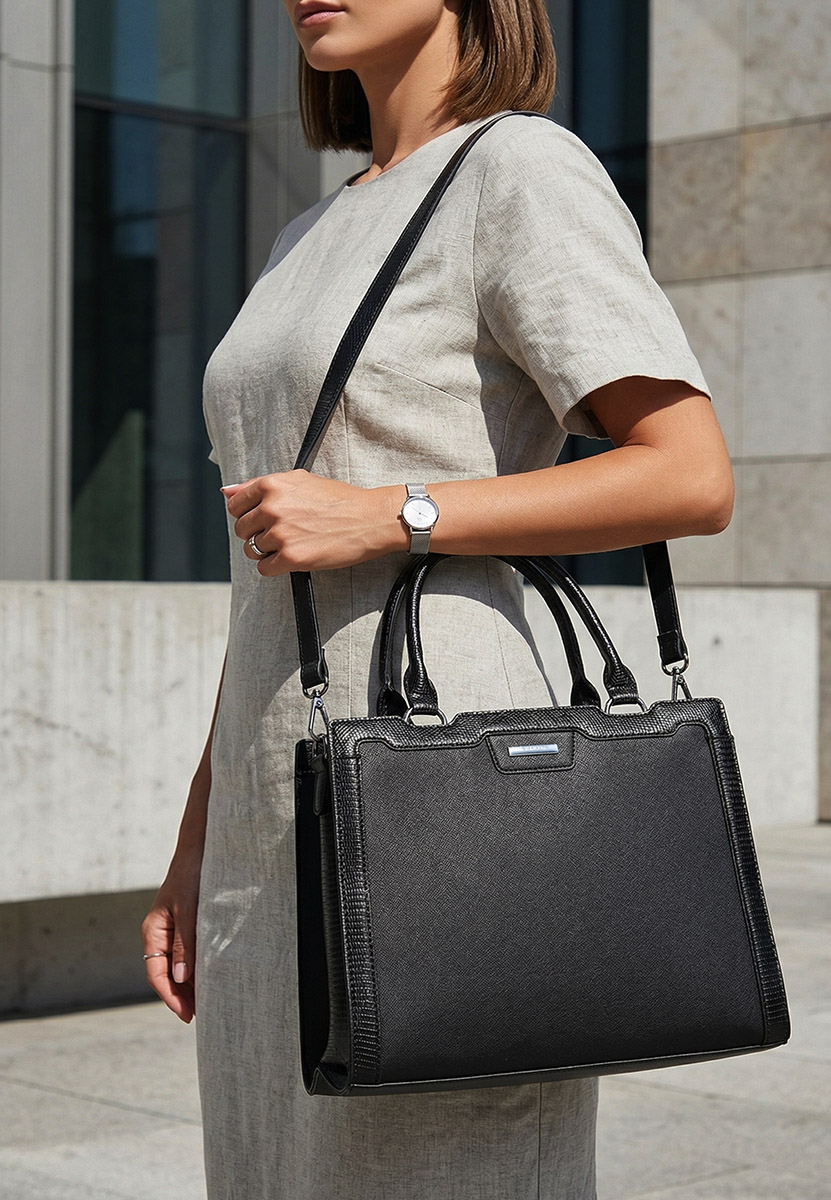 Ръчна чанта Silvia Rosa 8174 черна