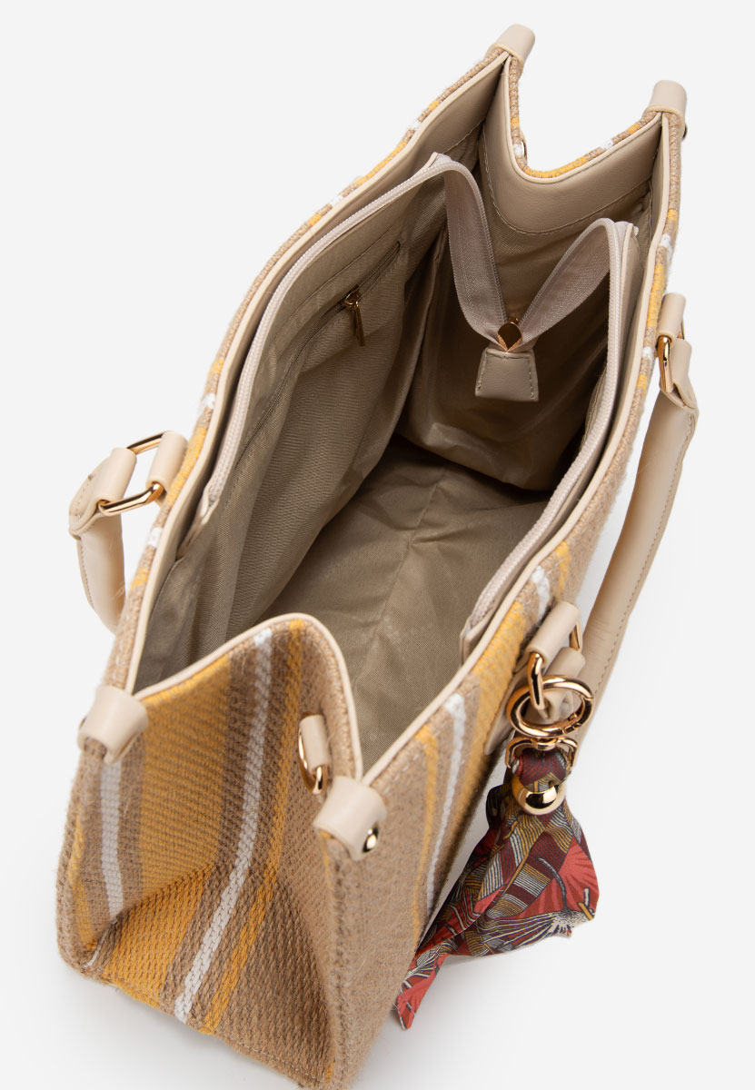 Ръчна чанта Yuvia V3 бежова