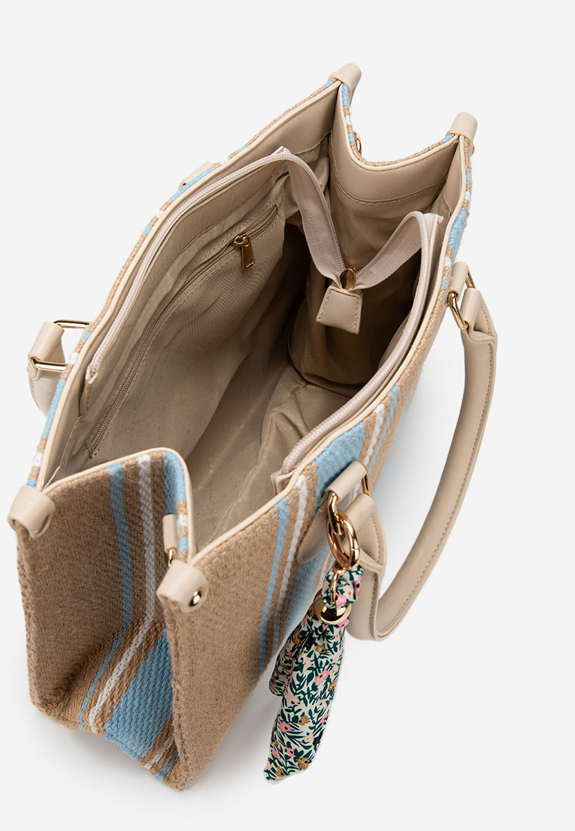 Ръчна чанта Yuvia V4 бежова