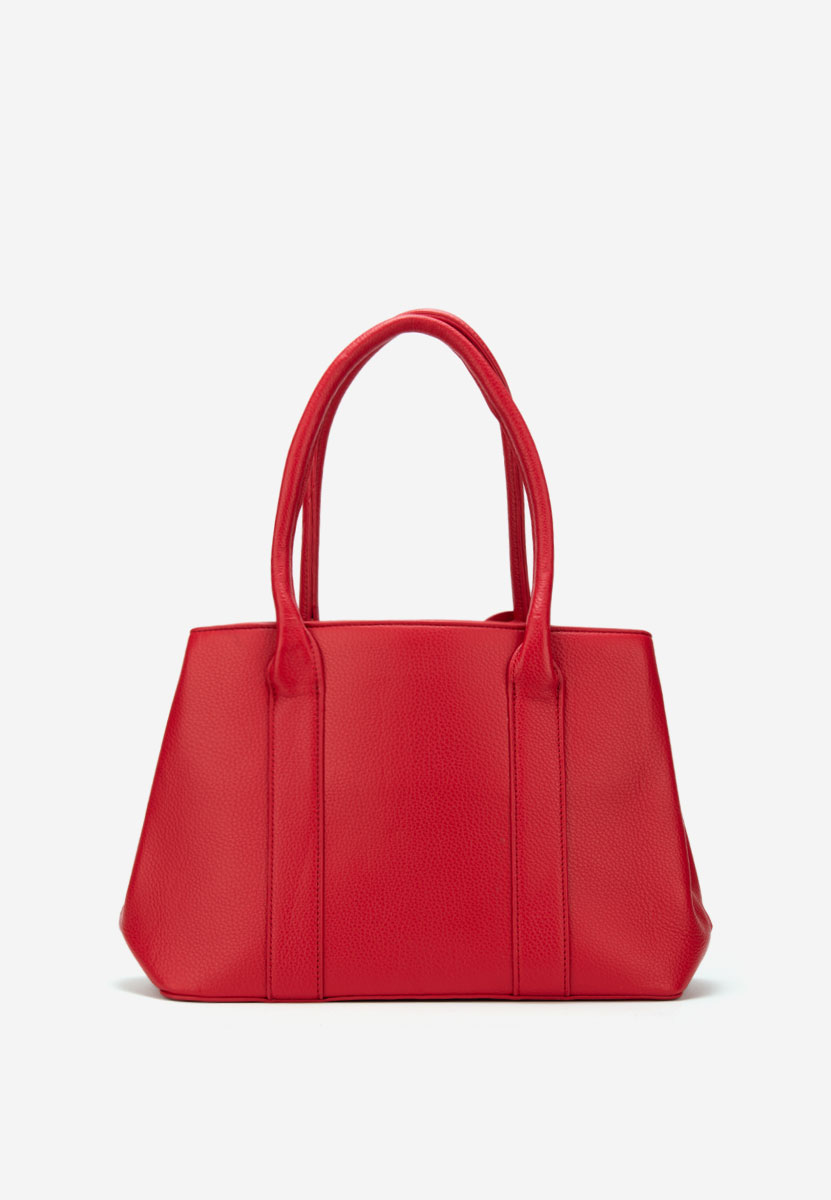 Дамски офис чанта Cristinna червена