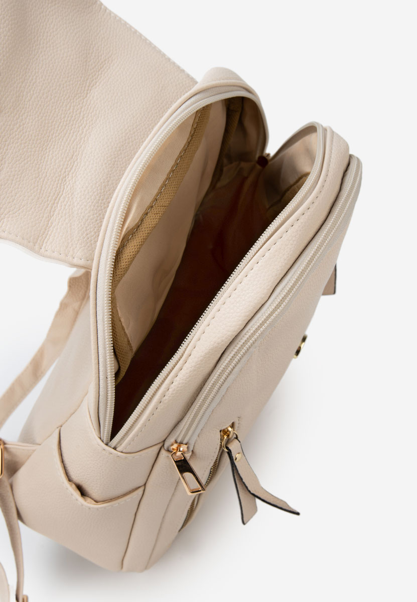 Дамски раница Vicenzia Бяла