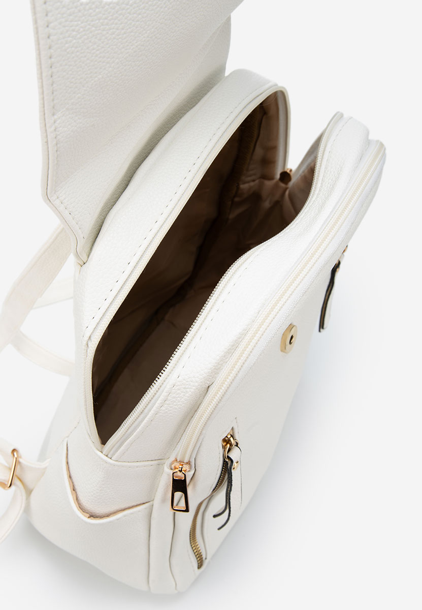 Дамски раница Vicenzia V2 Бяла