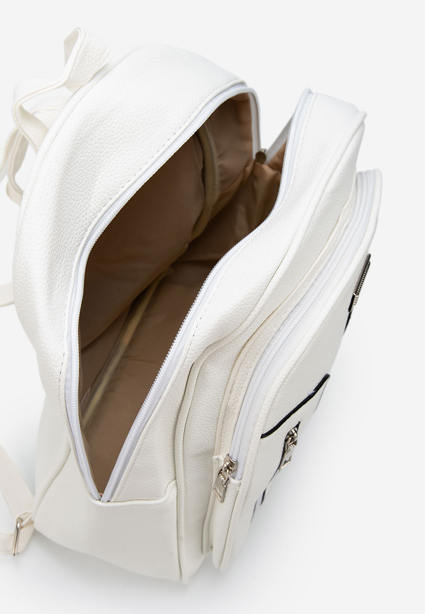 Дамски раница Mendoza Бяла