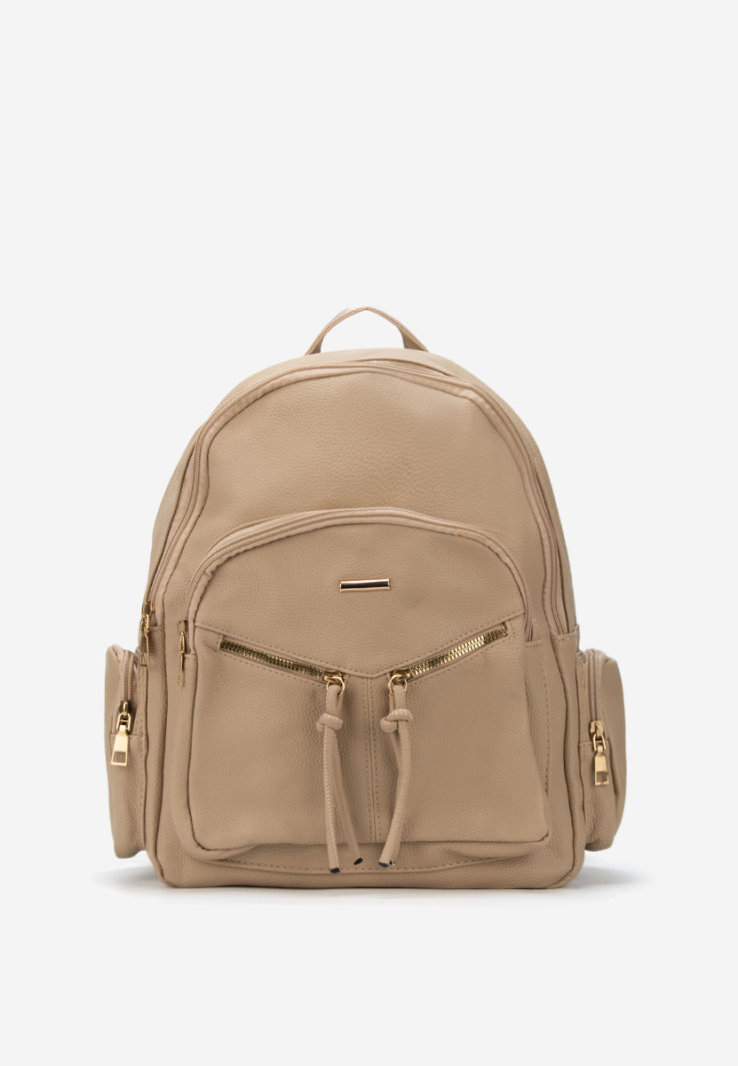 Дамски раница Milesia бежова