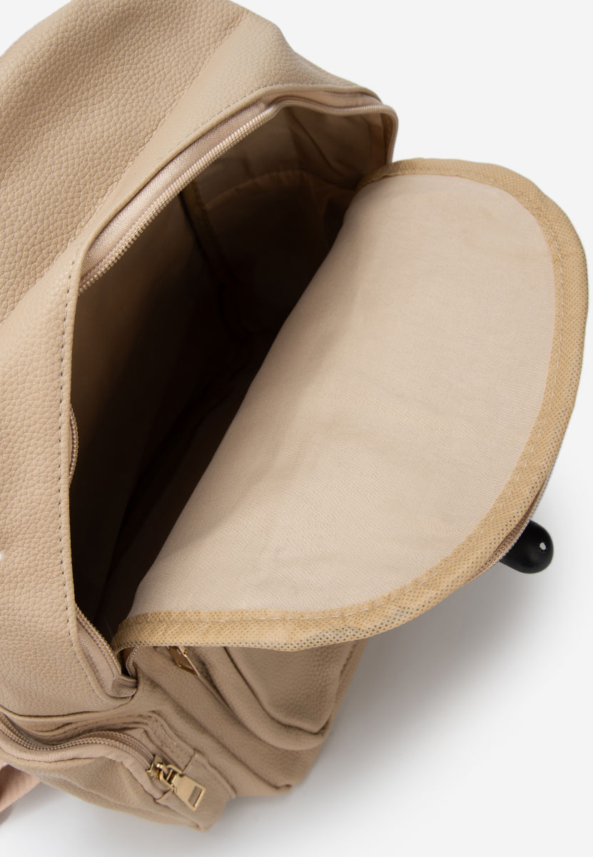 Дамски раница Milesia бежова