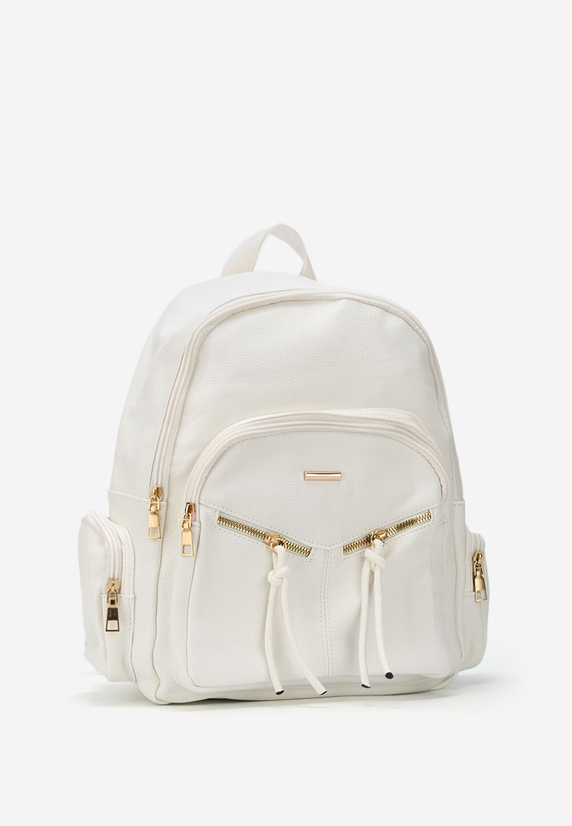 Дамски раница Milesia Бяла