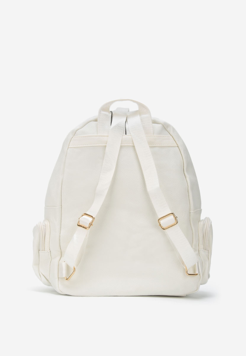 Дамски раница Milesia Бяла