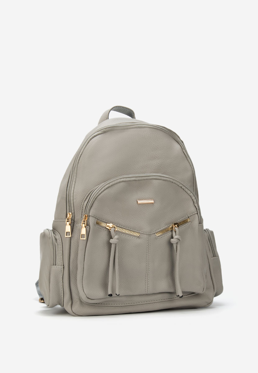 Дамски раница Milesia сива