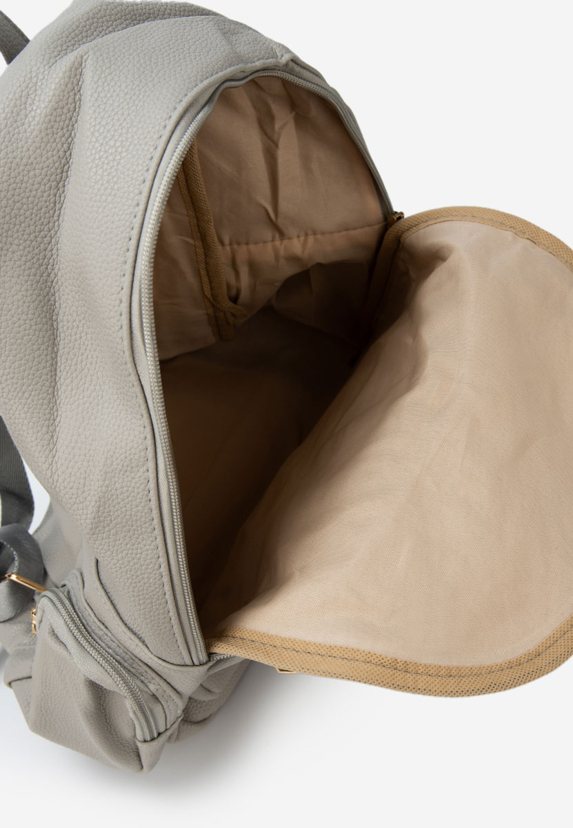 Дамски раница Milesia сива