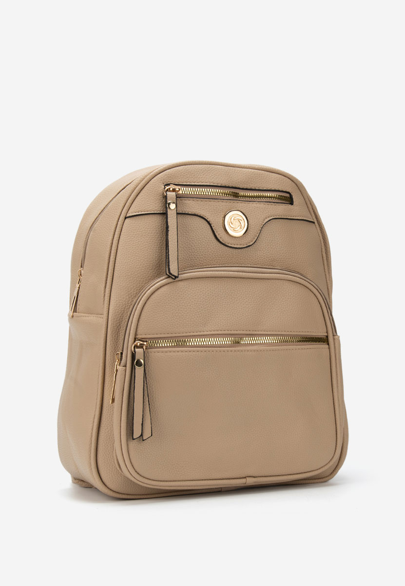 Дамски раница Mystik бежова