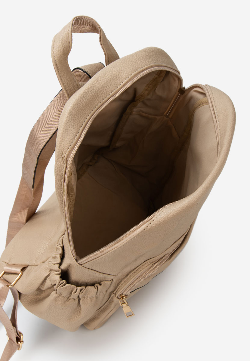 Дамски раница Zimia бежова