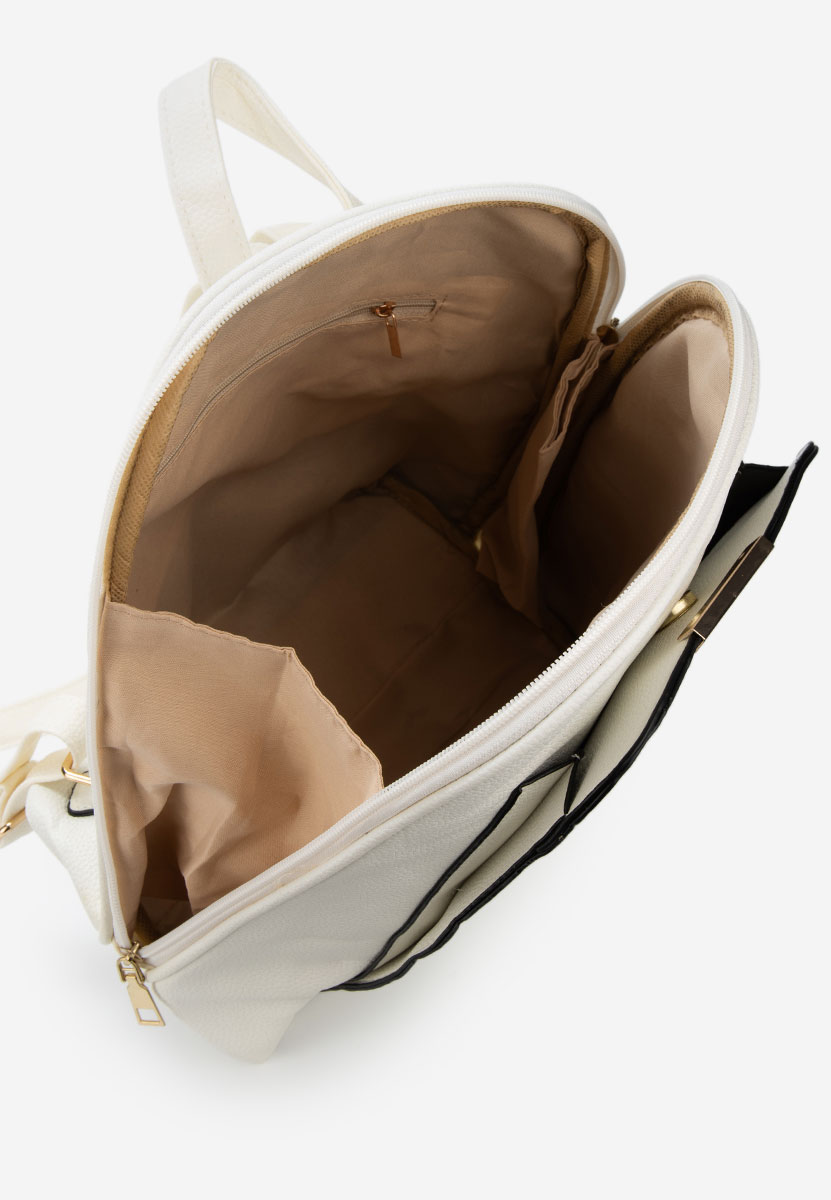 Дамски раница Anyella Бяла