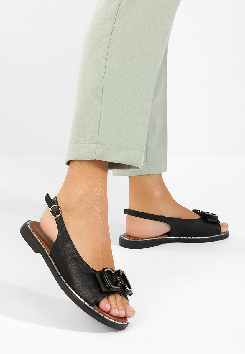 Ниски сандали Nabasha черен