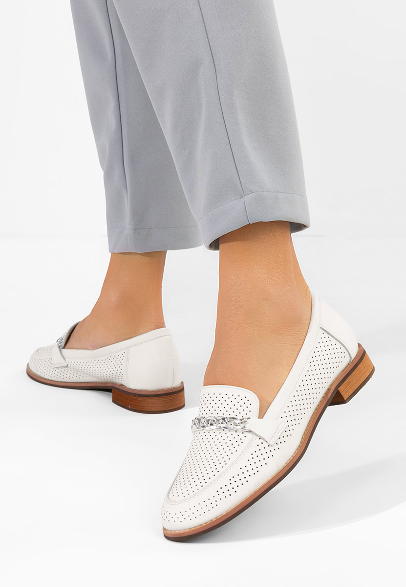 Дамски loafer Gaynelia бели