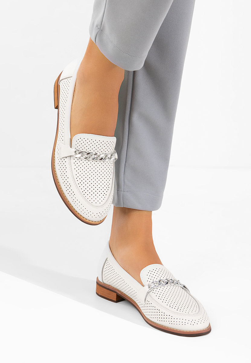 Дамски loafer Gaynelia бели