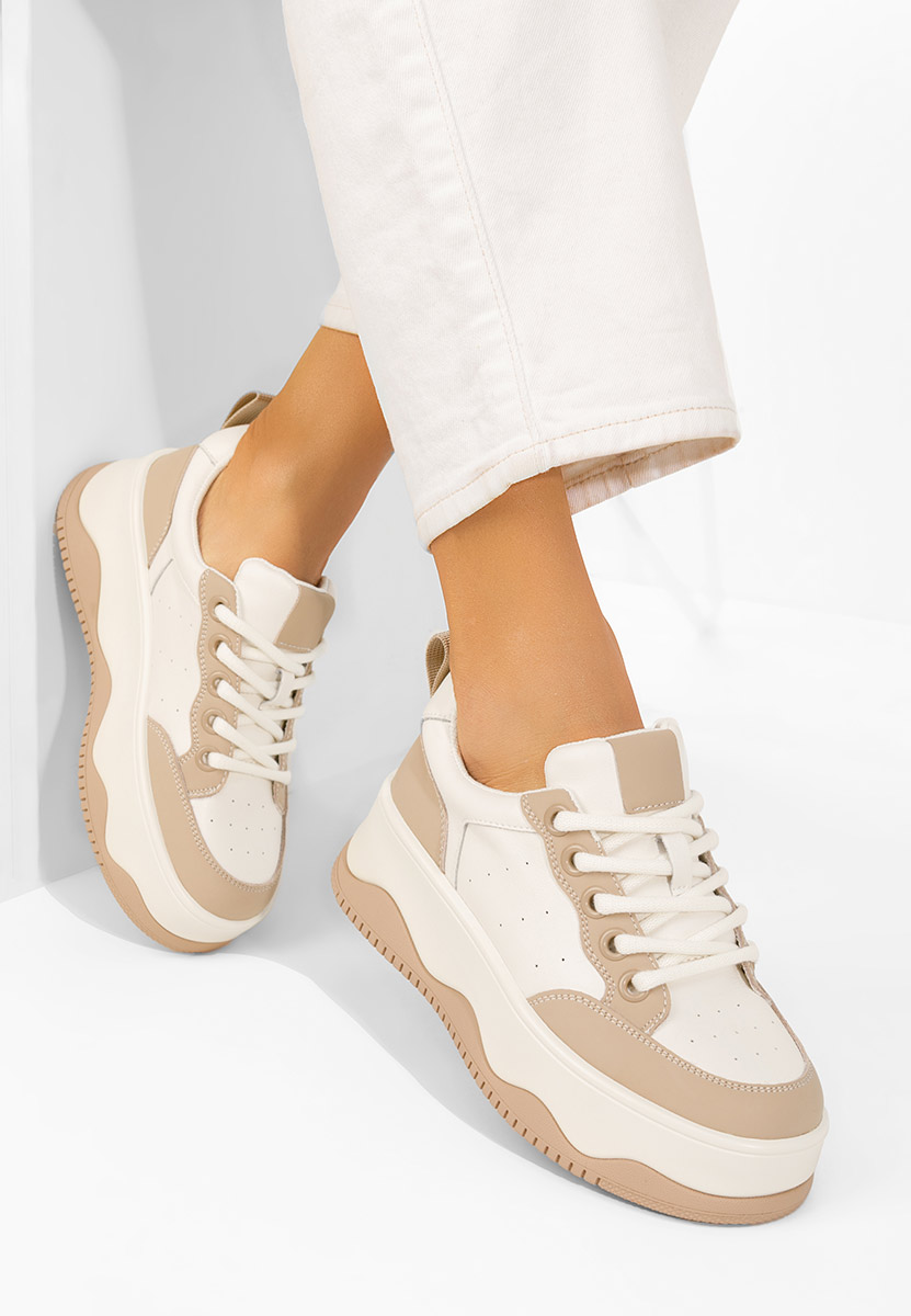 Дамски сникърси Euselia бели