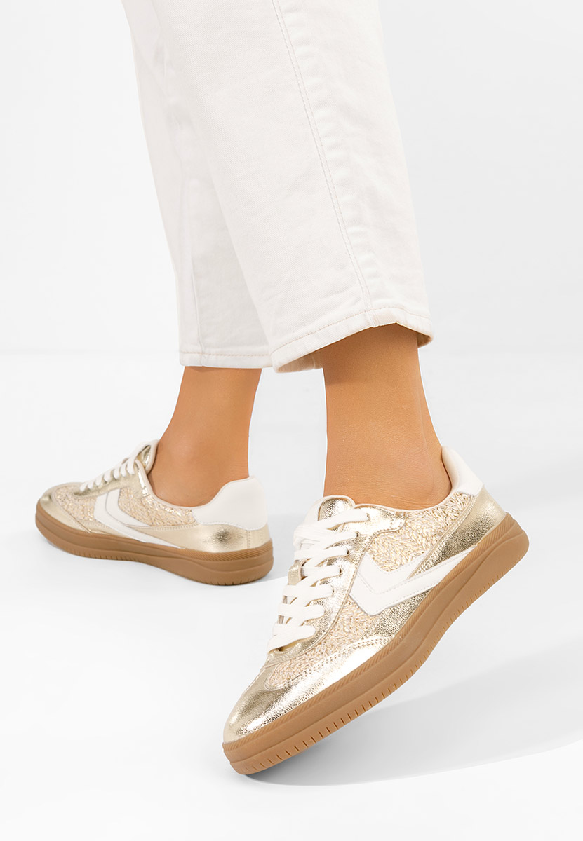 Дамски сникърси Somia златен
