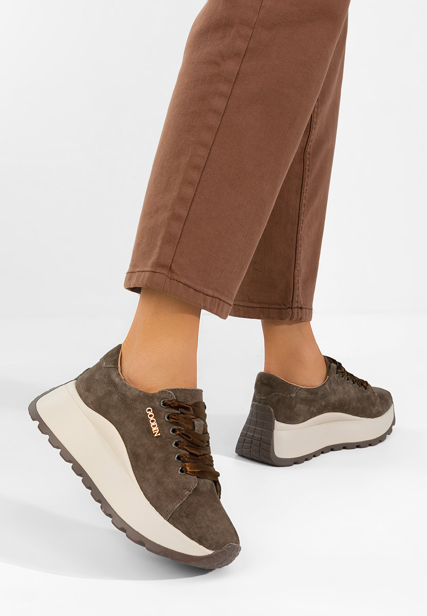 Дамски сникърси Gonelia V2 кафяв