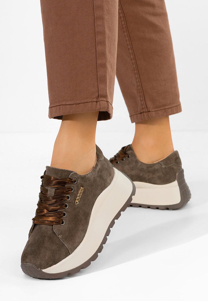 Дамски сникърси Gonelia V2 кафяв