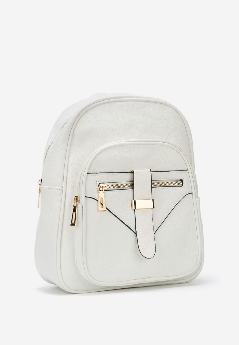 Дамски раница Milessa Бяла