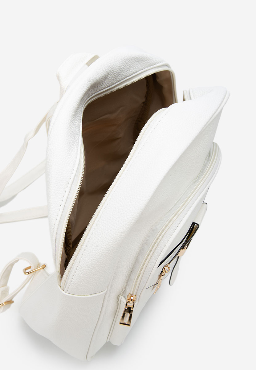 Дамски раница Milessa Бяла