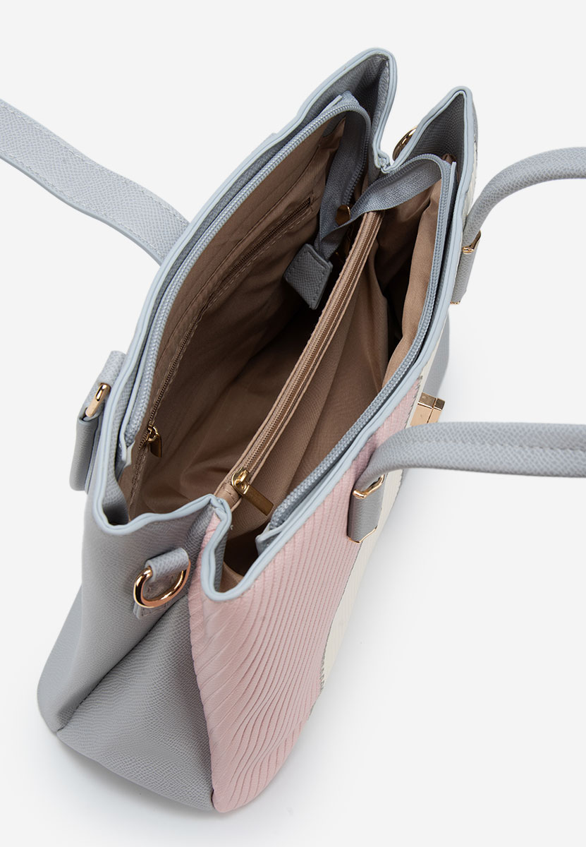 Ръчна чанта Camenia сива