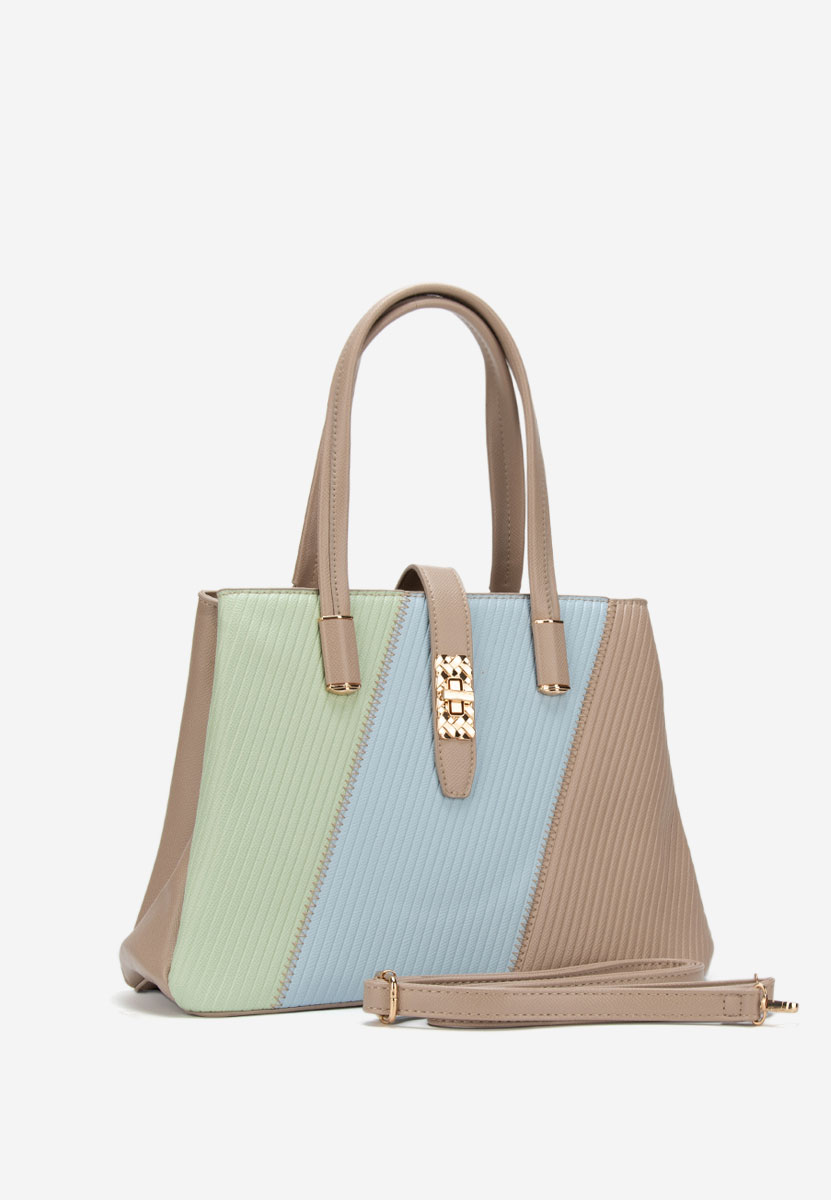 Ръчна чанта Camenia каки