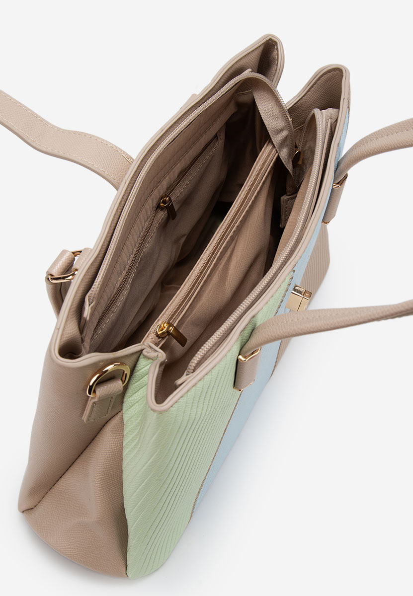 Ръчна чанта Camenia каки