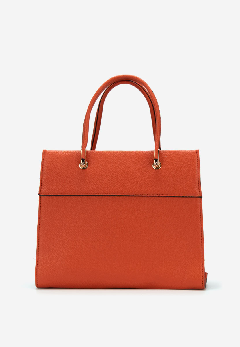 Дамски офис чанта Cremliana портокал