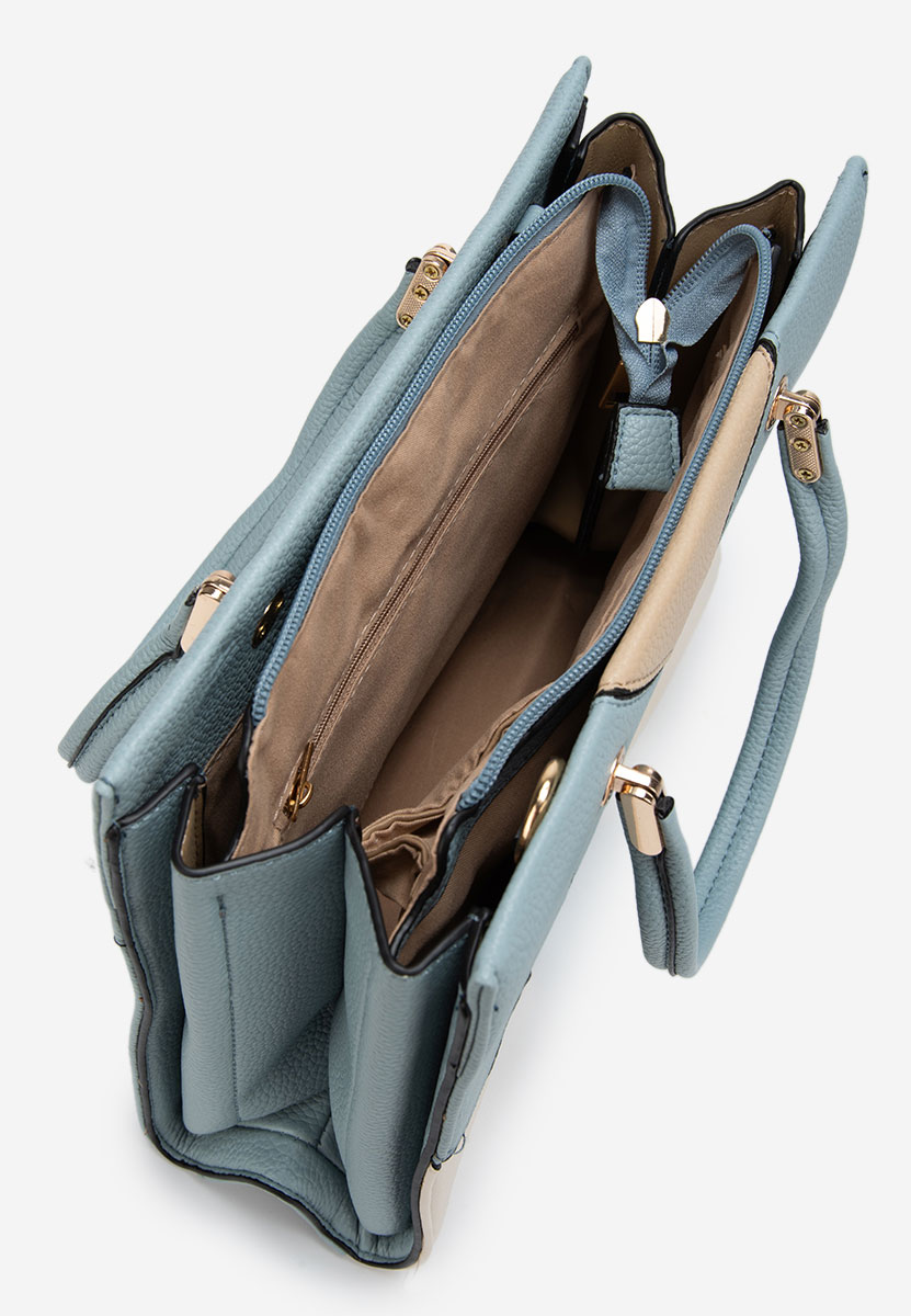 Дамски офис чанта Cremliana синя