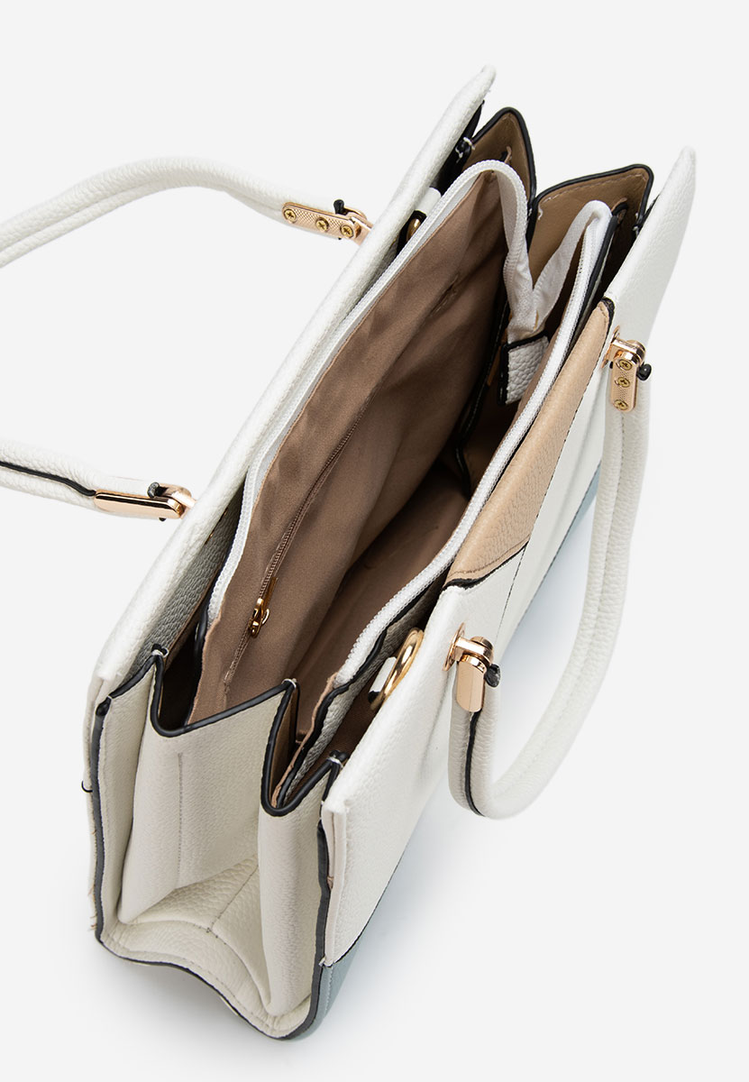 Дамски офис чанта Cremliana Бяла