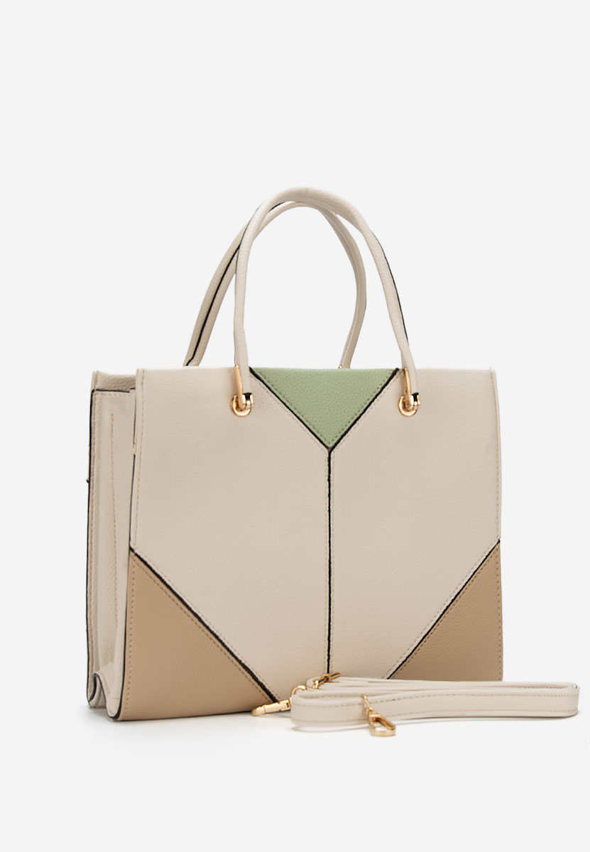 Дамски офис чанта Cremliana бежова