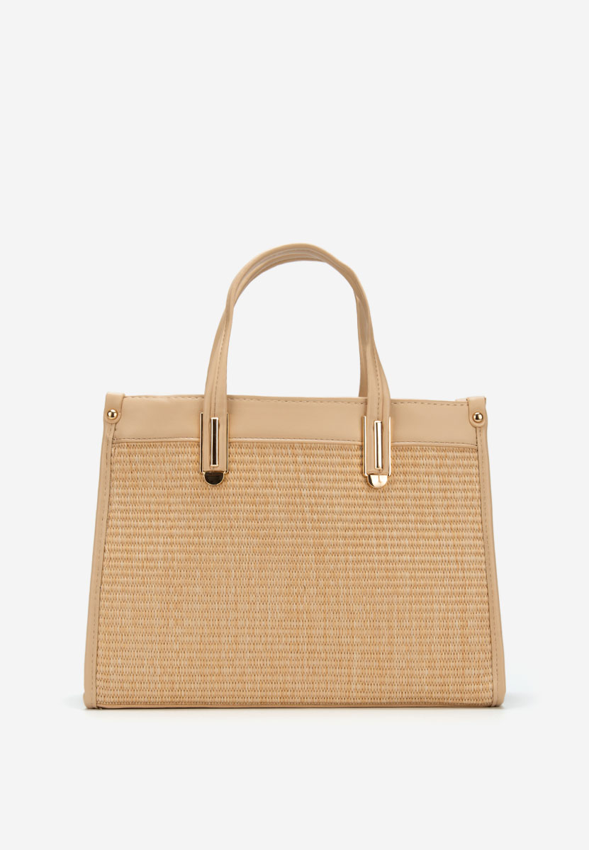 Ръчна чанта Tiamara каки