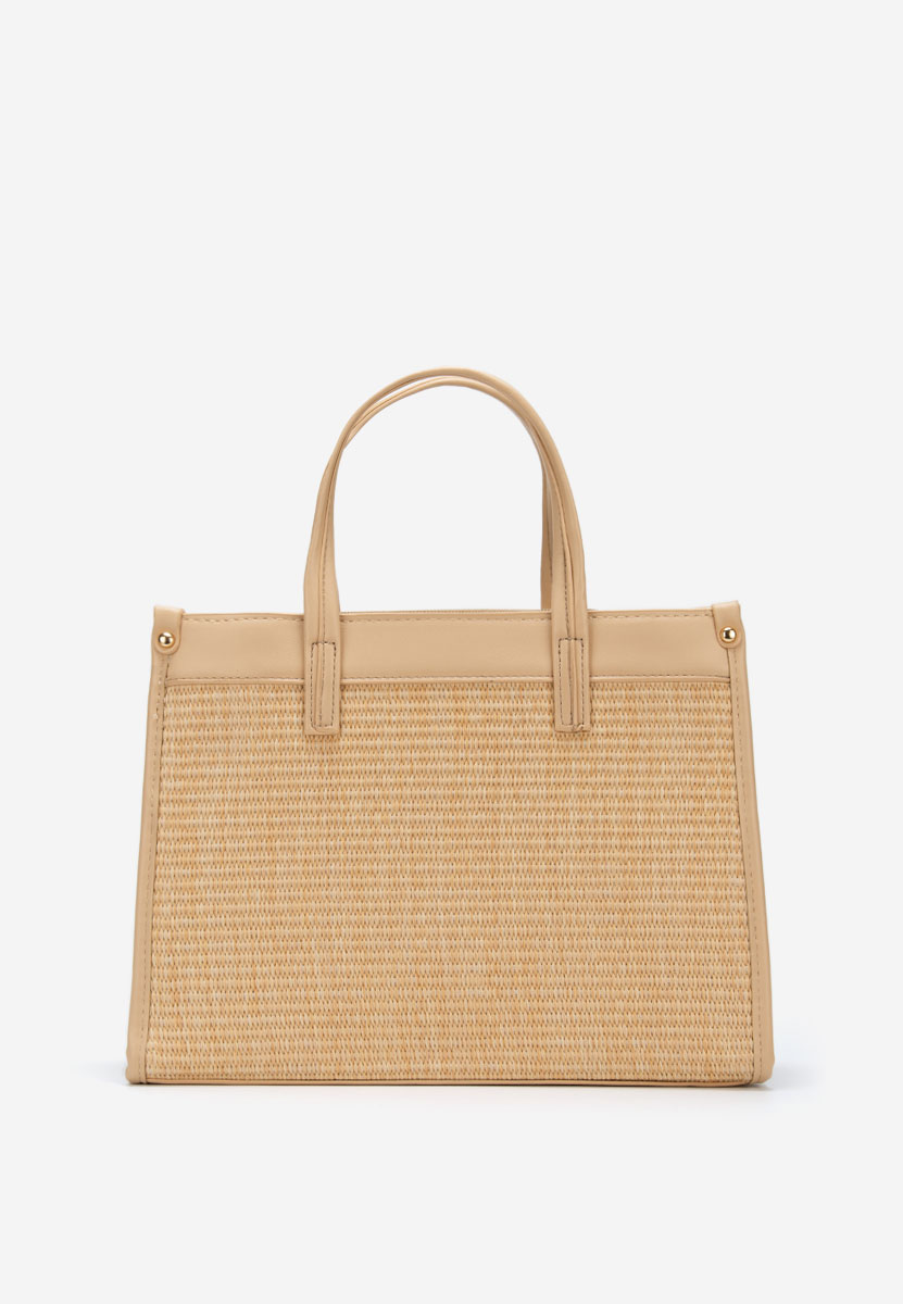 Ръчна чанта Tiamara каки