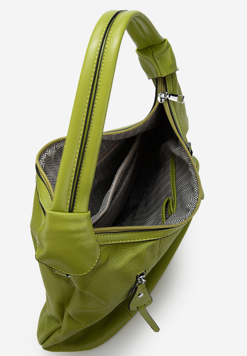 Ръчна чанта Aikena зелена