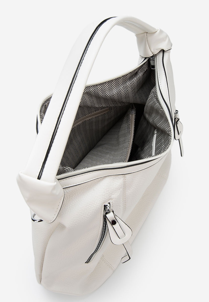 Ръчна чанта Aikena Бяла